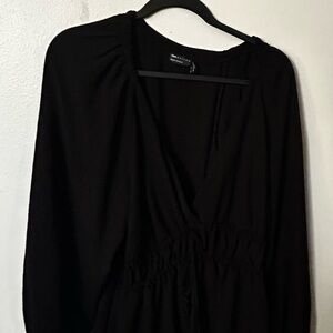 ASOS Curve Black Blouse